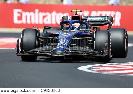 Nicholas Latifi Of Williams  During The F1 Grand Prix Of Hungary At Hungaroring On July 29-31, 2022 