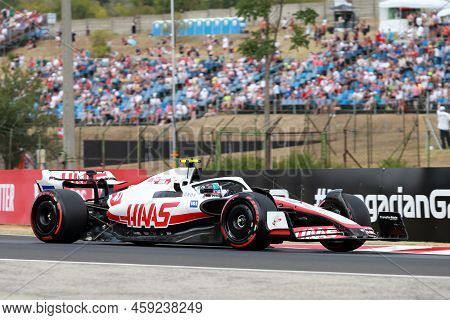 Kevin Magnussen Of Haas F1 Team  During The F1 Grand Prix Of Hungary At Hungaroring On July 29-31, 2