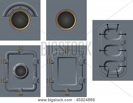 Doors And Windows Of The Ship