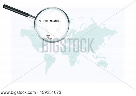Map Greenland On Vector & Photo (Free Trial) | Bigstock