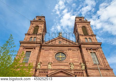 St. Johannes Nepomuk Catholic Church In Eberbach In South Germany Build In Renaissance Revival Archi