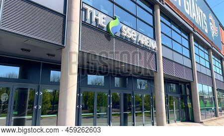 The Sse Arena In Belfast - Home Of The Belfast Giants - Belfast, United Kingdom - April 25, 2022