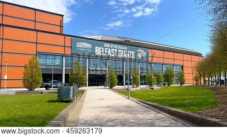 The Sse Arena In Belfast - Home Of The Belfast Giants - Belfast, United Kingdom - April 25, 2022