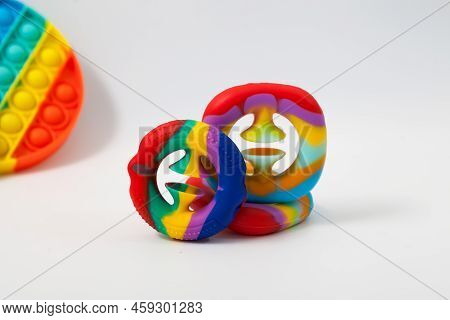 Snapperz Toys, Funny Expanders With Suction Cups. Educational Children's Toys And Hand Simulators, C