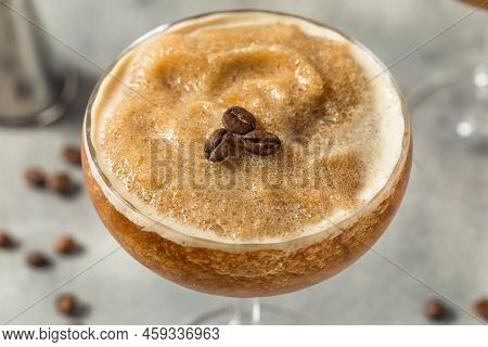 Boozy Frozen Espresso Martini Slushie Cocktail