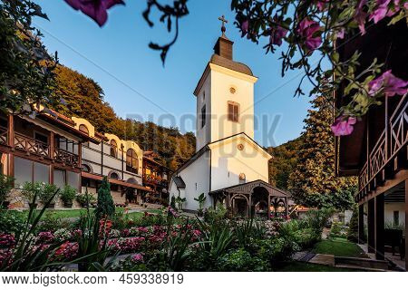 Orthodox Christian Monastery. Serbian Orthodox Monastery Of National Meeting (manastir Sretenje). 13