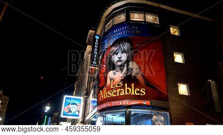 Les Miserables Musical At Sondheim Theater In London - London, United Kingdom - December 11, 2019