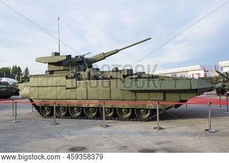 Moscow Region, Russia - August 25, 2020: T-15 (object 149) Is A Promising Russian Armored Fighting V