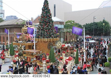 26 Dec 2011 The Imgae Of Christmas At Hong Kong