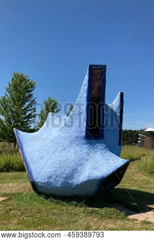 Unidentified Work On The Grounds Of Franconia Sculpture Park