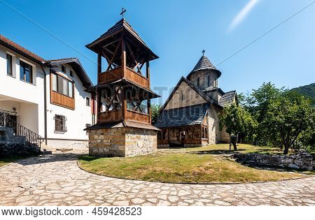 Orthodox Christian Monastery. Serbian Monastery Of The Annunciation Or Good News (manastir Blagovest