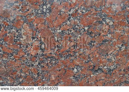 Backdrop - Red, Gray And White Polished Granite Stone