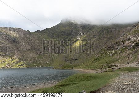 Pyg Miners Track Snowdonia Mountain Snowdonia National Park North Wales