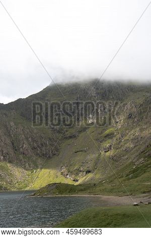 Pyg Miners Track Snowdonia Mountain Snowdonia National Park North Wales
