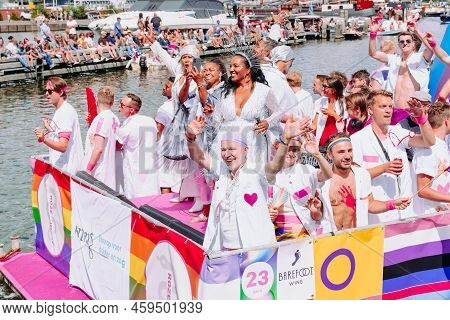 Pride Parade Of Lesbian, Gay, Bisexual, Transgender, Queer And Allies. Lgbt , Intersex, Trigender Fl