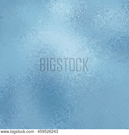 Aqua Blue Shiny Texture. Frosted Glass Surface. Turquoise Foil Effect. Abstract Matte Background. Gl