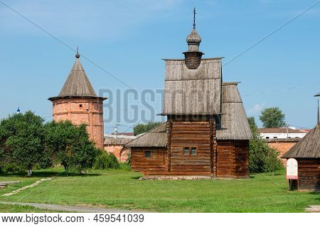 Yuryev-polsky, Russia - August 10, 2021: Church Of St. George The Victorious From The Village Of Yeg