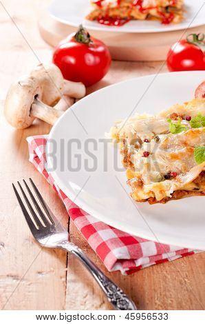 Ciasto włoskie mięsa