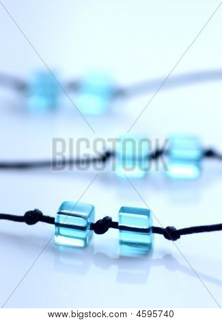 Cubos azuis na String