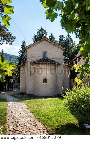 Orthodox Christian Monastery. Serbian Monastery Of Saint Nicholas (manastir Nikolje). 15th Century M