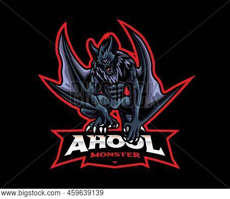 Ahool Mascot Logo Design