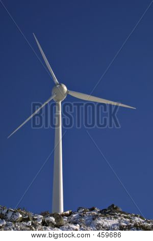 Elektrische Windmühle