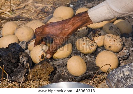 Indian Bread Baking