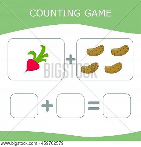 Counting Game Vector &amp; Photo (Free Trial) | Bigstock