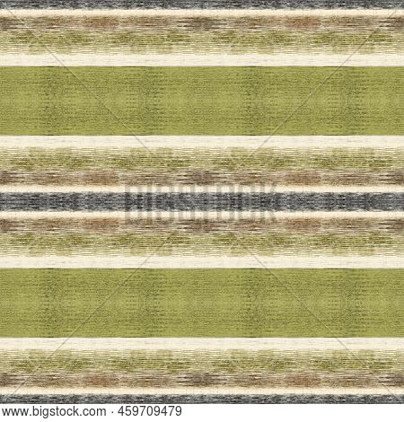 Green Forest Marl Seamless Pattern. Textured Woodland Weave For Irregular Melange Background. All Ov