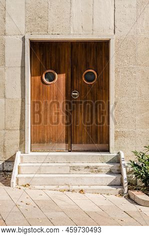 Pecs, Hungary - October 06, 2018: View Of The Streets Of Pécs, Hungary.