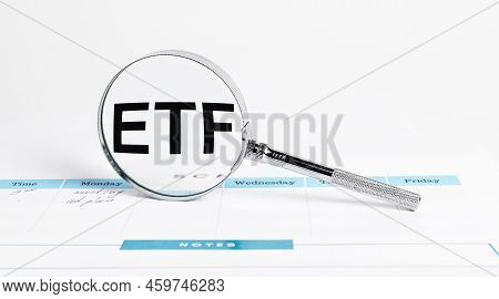 Etf Investment, Investing Analysis Concept. High Quality Photo