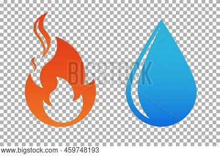 Fire. Icon Illustration For Design. Fire Flame Logo Vector Illustration Design Template.