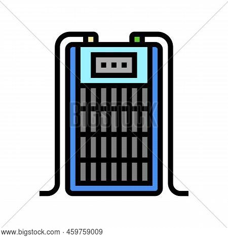 Chiller Aquarium Fish Color Icon Vector. Chiller Aquarium Fish Sign. Isolated Symbol Illustration