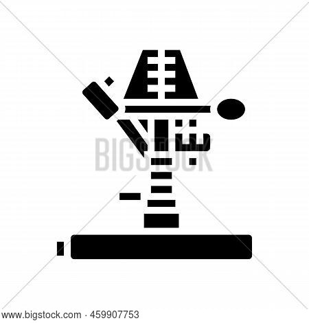 Portable Sprinkler Water Irrigation Glyph Icon Vector. Portable Sprinkler Water Irrigation Sign. Iso