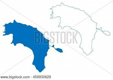 Lake Garibaldi (canada, North America) Map Vector Illustration, Scribble Sketch Map