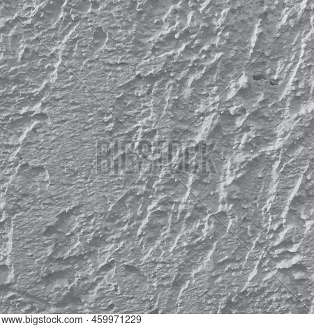 Vector Texture Gray Rough Wall, Gray Texture Chaotic Rough Plaster, Vector Textured Stucco Backgroun