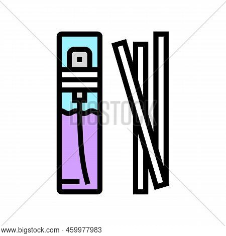 Tester Perfume Cosmetic Color Icon Vector. Tester Perfume Cosmetic Sign. Isolated Symbol Illustratio