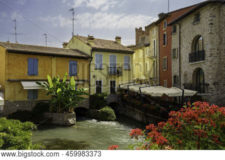 Borghetto Near Valeggio Sul Mincio, Verona Province, Veneto, Italy: Historic Village On The River, A