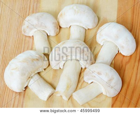 Six Halves Of  Champignons