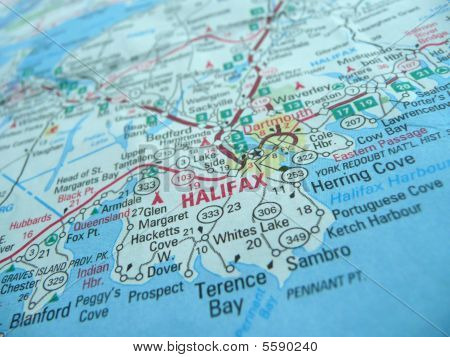 哈利法克斯地图