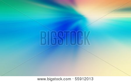 Tropical Horizon Abstract Background