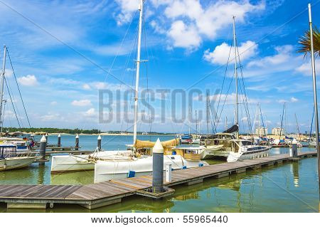 Yatch and sailing boats