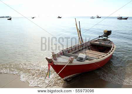 Fishing boats in Thailand