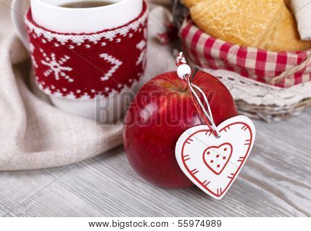 Christmas Morning Coffee Close Up