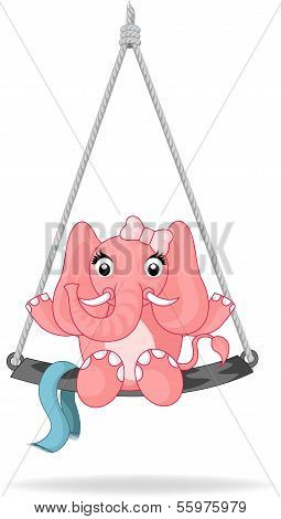 Cute Elephant Cartoon