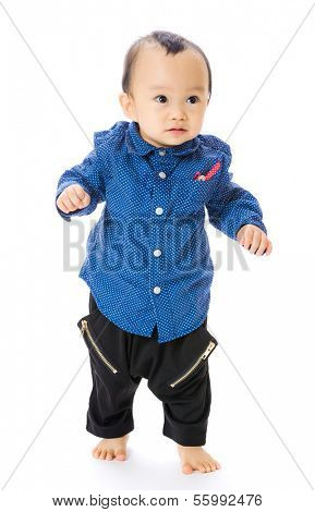 Asian baby boy