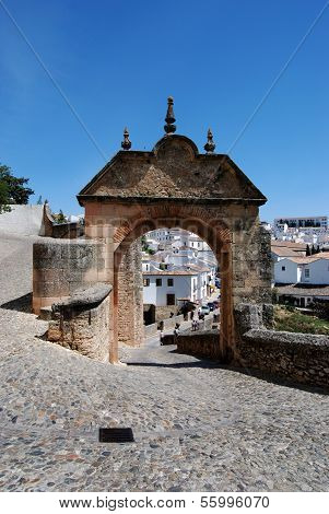 Phillip V arch, Ronda, Spain.