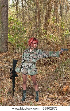 Woman Soldier