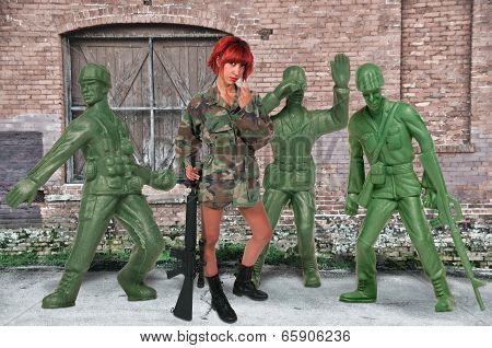 Woman Soldier
