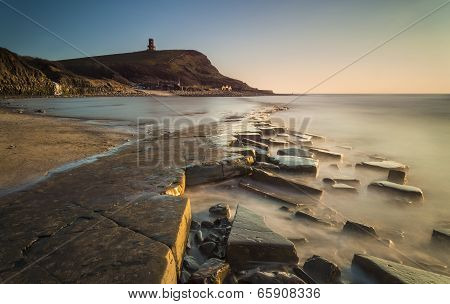 Sunset at Kimmeridge in Dorset